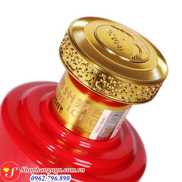 Rượu Moutai The Silk Road Chai Đỏ 500mL 53% Giá Tốt
